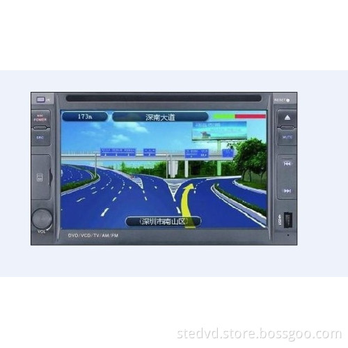 Wholesale - New 2 Din 7 Inch Touch Screen Car DVD with GPS Navigation DVD